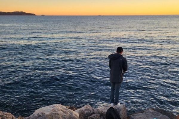 Pêcher les calamars au lancer