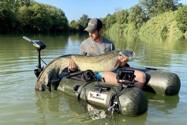 Pcher le silure avec un sondeur