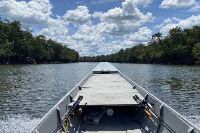 Rio Mataven, Colombie.