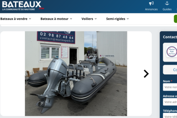 Chercher un bateau de pêche d'occasion